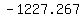 -1227.267