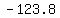 -123.8