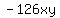 -126xy