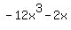 -12x%5E3-2x
