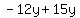 -12y%2B15y
