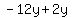 -12y%2B2y