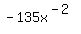 -135x%5E%28-2%29