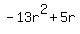 -13r%5E2%2B5r