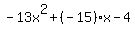 -13x%5E2%2B%28-15%29x-4