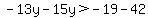 -13y-15y%3E-19-42