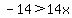 -14%3E14x
