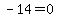 -14+=+0