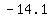 -14.1