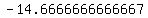 -14.6666666666667