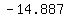 -14.887