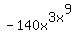 -140x%5E3+x%5E9