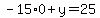 -15%2A0%2By=25