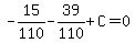 -15%2F110-39%2F110%2BC=0