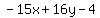 -15x%2B16y-4