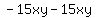 -15xy-15xy