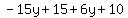 -15y%2B15%2B6y%2B10
