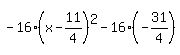 -16%28x-11%2F4%29%5E2-16%28-31%2F4%29