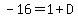 -16=1%2BD