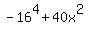 -16%5E4%2B40x%5E2