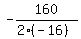 -160%2F%282%2A%28-16%29%29