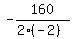 -160%2F%282%2A%28-2%29%29