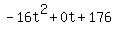 -16t%5E2%2B0t%2B176
