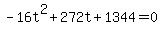 -16t%5E2%2B272t%2B1344=0