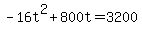 -16t%5E2%2B800t=3200