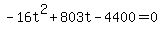 -16t%5E2%2B803t-4400=0