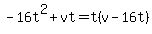 -16t%5E2%2Bvt=t%28v-16t%29