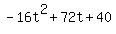 -16t%5E2+%2B72t%2B40