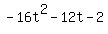 -16t%5E2-12t-2