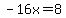 -16x+=+8+