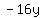 -16y+%2B+76+%96+5y+=+13