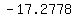-17.2778