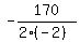 -170%2F%282%2A%28-2%29%29