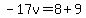 -17v=8%2B9