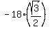 -18%2A%28sqrt%283%29%2F2%29