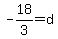 -18%2F3=d