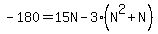 -180=15N-3%28N%5E2%2BN%29