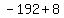 -192%2B8