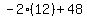 -2%2812%29%2B48