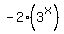 -2%283%5Ex%29