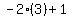 -2%2A%283%29%2B1