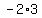 -2%2A3