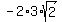 -2%2A3%2Asqrt%282%29