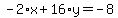 -2%2Ax%2B16%2Ay=-8