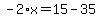 -2%2Ax=15-35