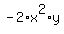 -2%2Ax%5E2%2Ay